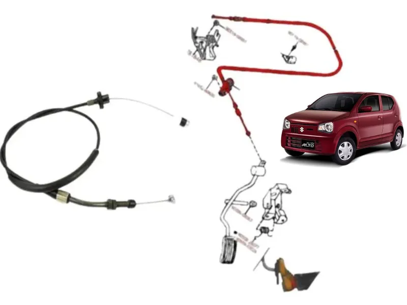 Suzuki Alto 660cc Accelerator Cable 2014 - 2021 Image-1