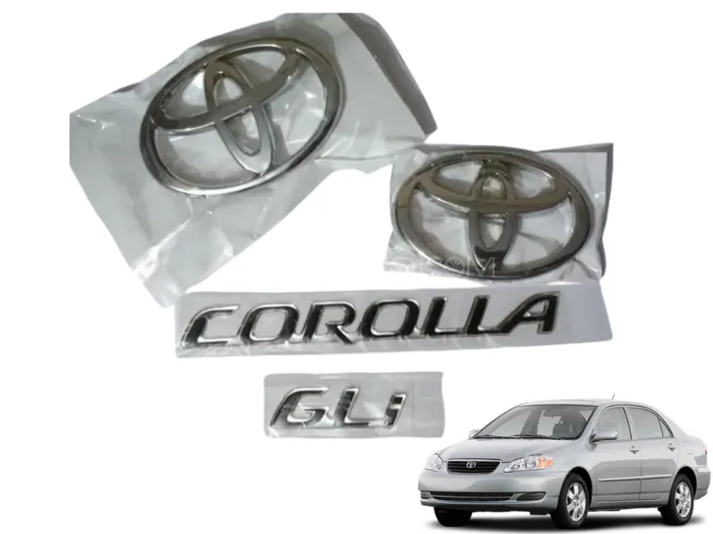 Toyota Corolla Gli Monogram | 4 Pieces | 2002-2008 Image-1