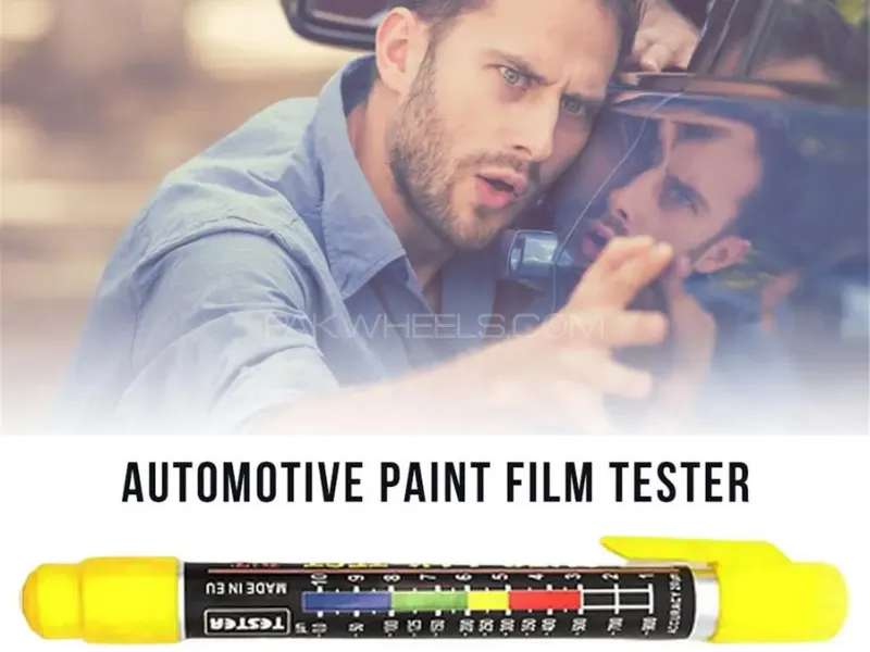 Car Paint Thickness Gauge, Pen Type Paint Coating Thickness Tester Meter with Magnetic Tip Image-1