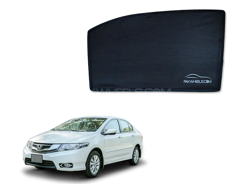 PakWheels Side Shade For Honda City 2009-2022 - 4Pcs Image-1
