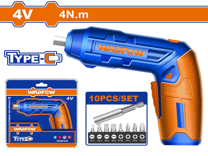 WADFOW Cordless Screwdriver Model WCV4415 Image-1