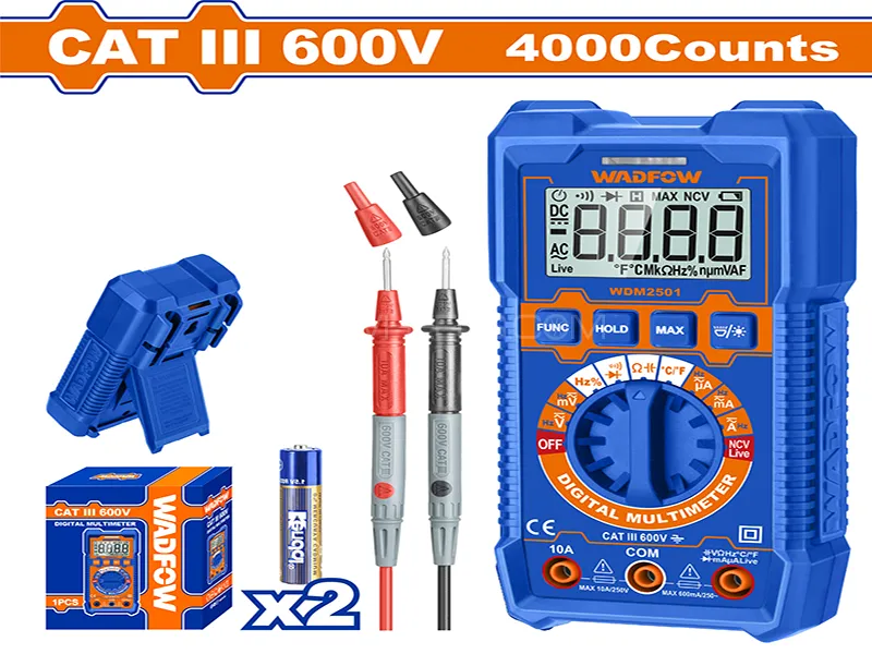 WADFOW Digital Multimeter Model WDM2501 Image-1