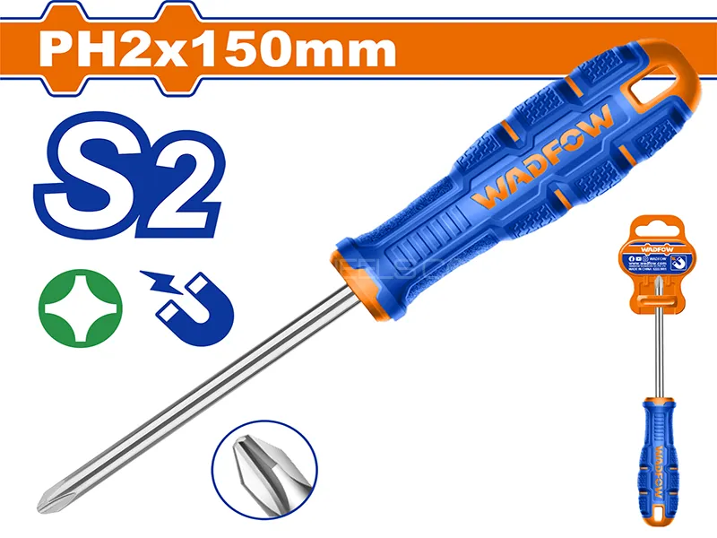 WADFOW Phillips Screwdriver Model WSDB226 Image-1