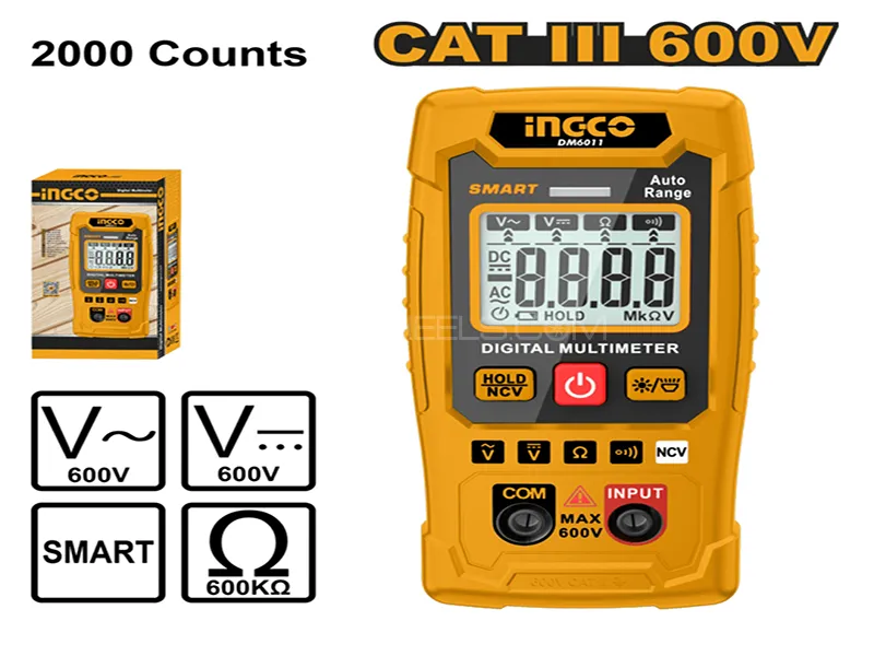 INGCO Digital Multimeter Model DM6011 Image-1