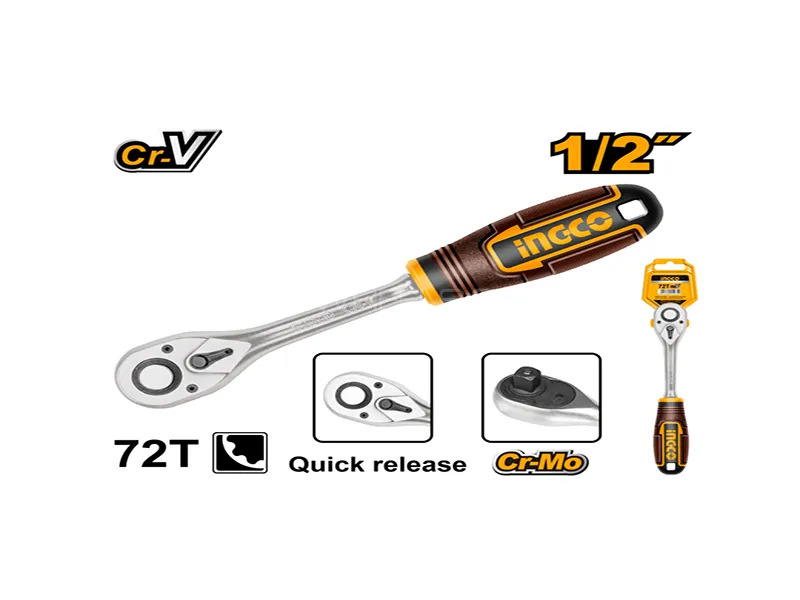 INGCO Ratchet Wrench Model HRTH0812 Image-1