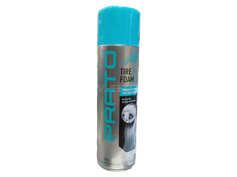 PRATO TIRE FOAM  MAX Pro-Grade Tire Foam: Long-Lasting Shine and Protection Image-1
