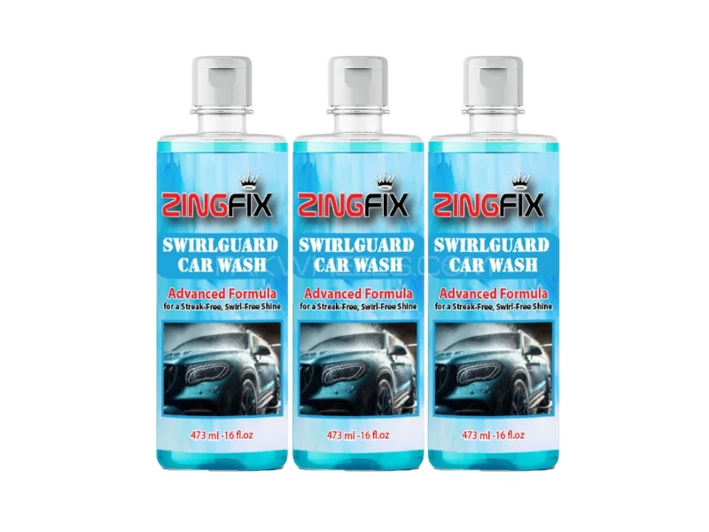 Zingfix Swirlguard Car Wash Shampoo (Pack Of 3) Image-1