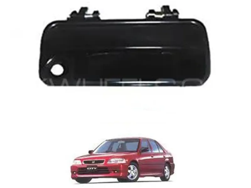 Honda City 1996-2002 Outer Door Handle Rear Left - Made in Taiwan Image-1