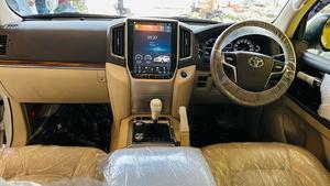 Toyota LandCruiser AX-G V8 4500cc
Model 2020 , fresh import March 2025
Mileage 29000 km , 
Auction grade 4.5 
Pearl White metallic with beige nappa leather interior ( new shade 2020 )
Brand new condition ( spotless)
Sunroof 
Leather multi power electric seats 
Electric Cool box 
8 zone climate control dual air conditioning 
Adapter cruise control 
Adapted Radar & line accessed 
Full wooden interior with ambient interior lighting 
Adaptive led all climate headlamps 
Tasla monitor installed  with android apps, Apple CarPlay & active navigation 
Full ZX customised fittings 
20” alloy wheels 
Full Crome package 
Full original factory fitted Modulista body kit 
Further information please call & visit at Victory Cars jail road Lahore.