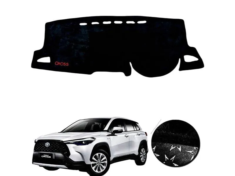 Toyota Corolla Cross 2023/2024 Dashboard Mat - Velvet Dashbo Image-1