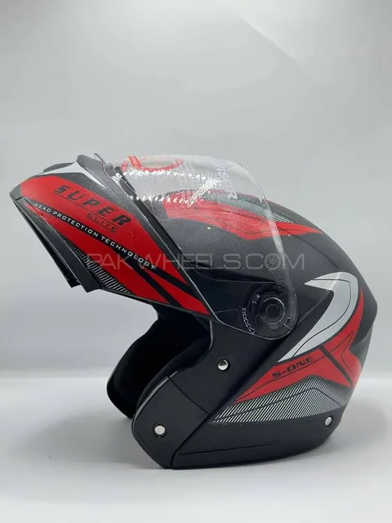 helmex flip up helmet for bike Image-1