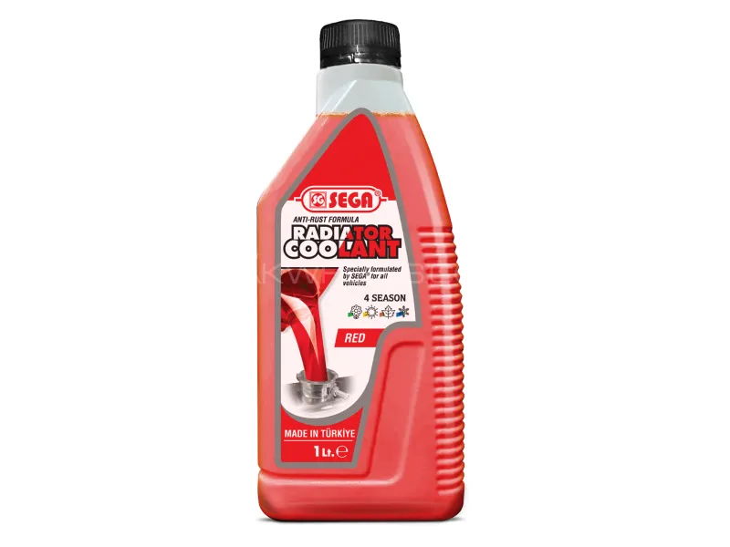 Sega Radiator Coolant Pre-Mixed Red - 1L (Made in Turkey)  Image-1