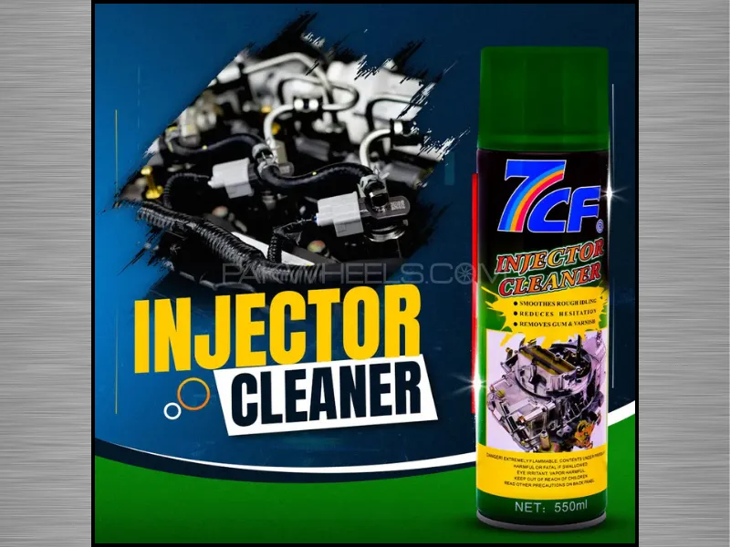 Carburetor Injector Cleaner 550 ML with Microfiber Cloth Image-1