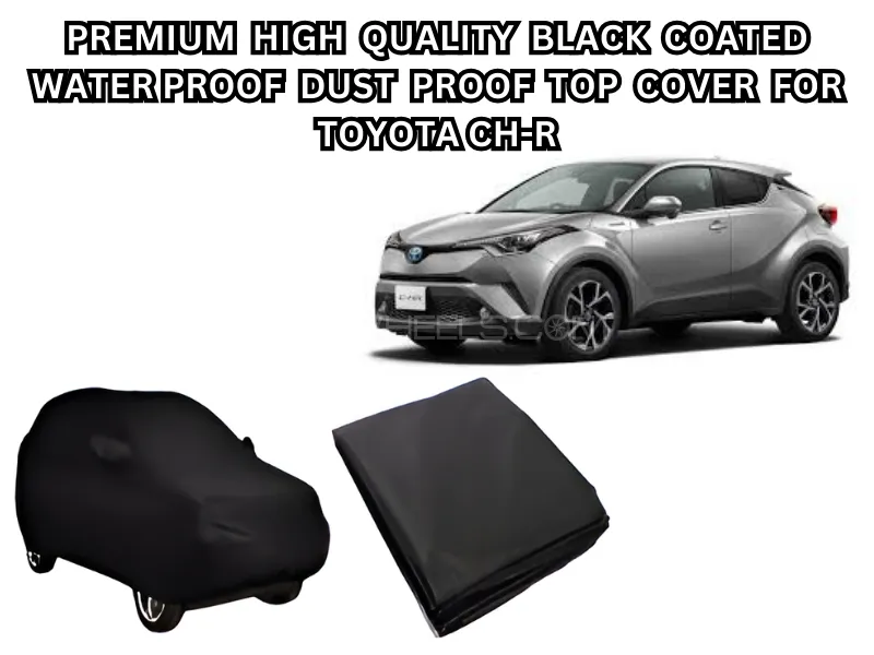 Premium High-Quality Black Coated Waterproof & Dustproof Top Cover for Toyota CH-R Image-1