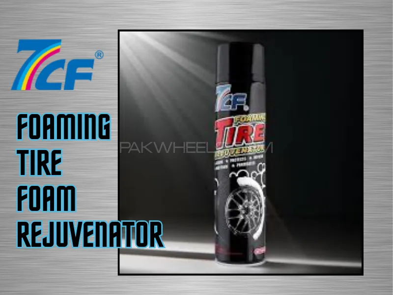 7 CF Foaming Tire Rejuvenator with Complementary Microfiber Cloth Image-1