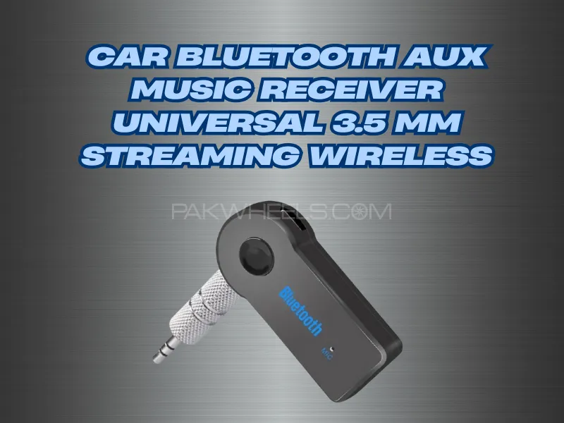 Car Bluetooth Aux Music Receiver Universal 3.5 mm Streaming Wireless Image-1
