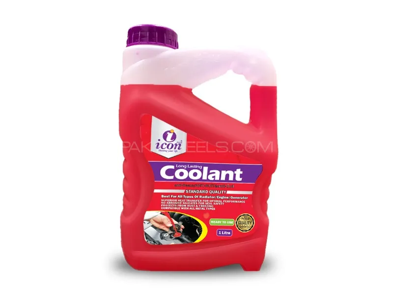 Icon Plus Anti-Freeze Coolant - 1000 ml - Red Image-1