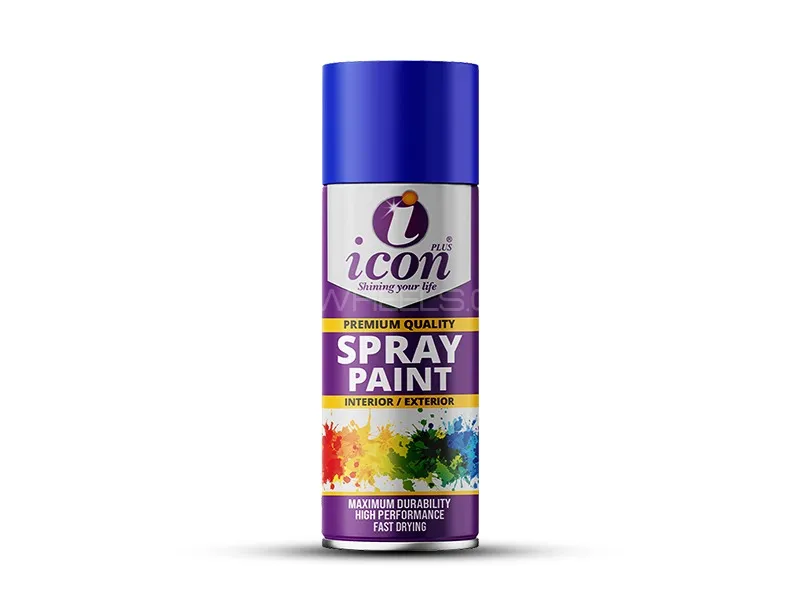 Icon Plus Spray Paint 300ml - Medium Blue Image-1