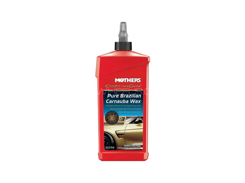 Mothers California Gold Pure Brazilian Carnauba Wax Liquid 16oz - Made in USA Image-1