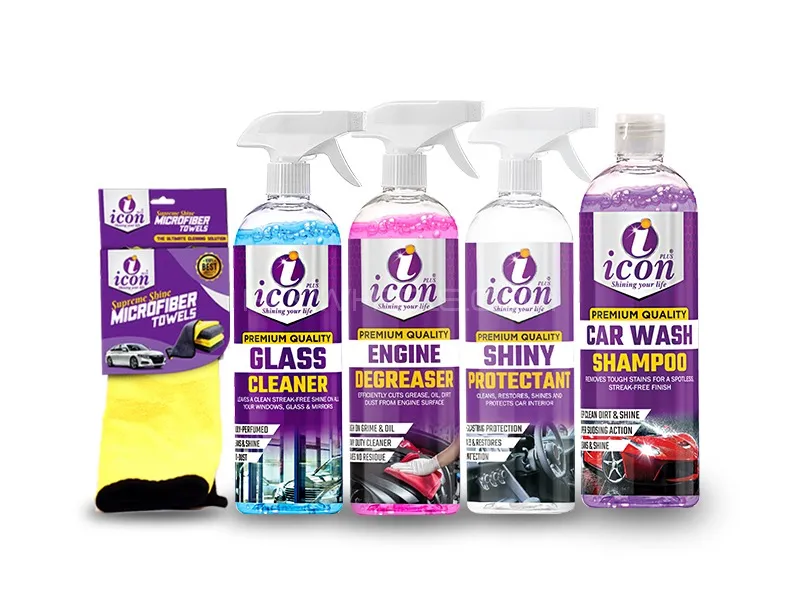 Icon Plus 5-in-1 Premium Car Care Bundle Image-1