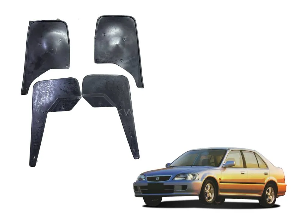 Honda City 1996-2000 Mud Flap Set Image-1