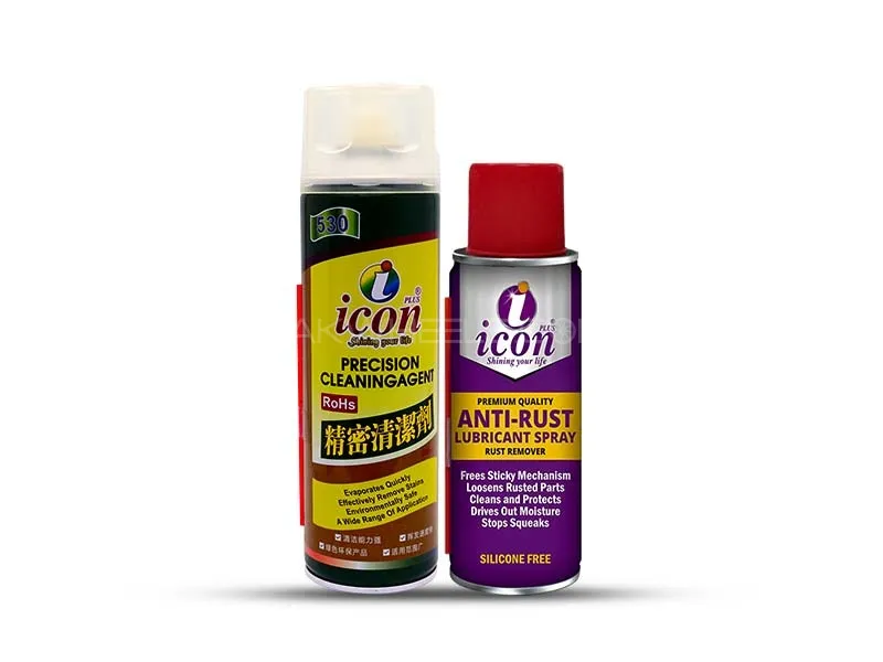 Icon Plus Anti Rust 200ml With Contact Cleaner - Pack Of 2