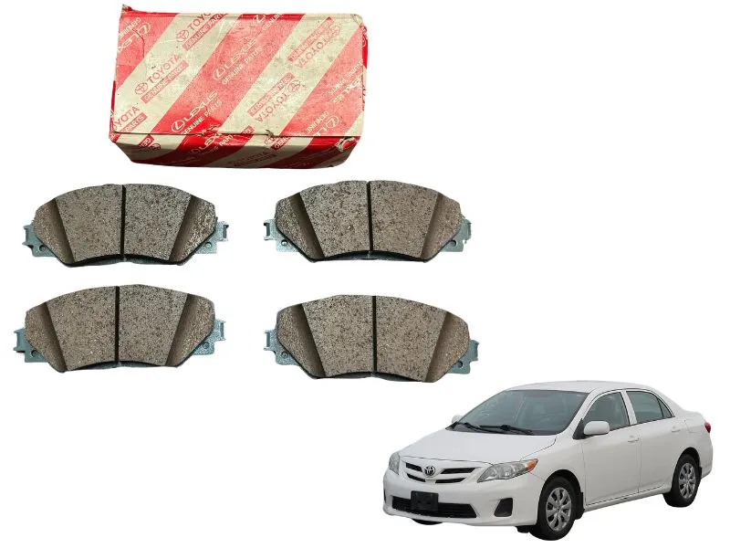 Toyota Corolla 09-25 Front Disc Pad Genuine Automatic 04465-12630 Image-1