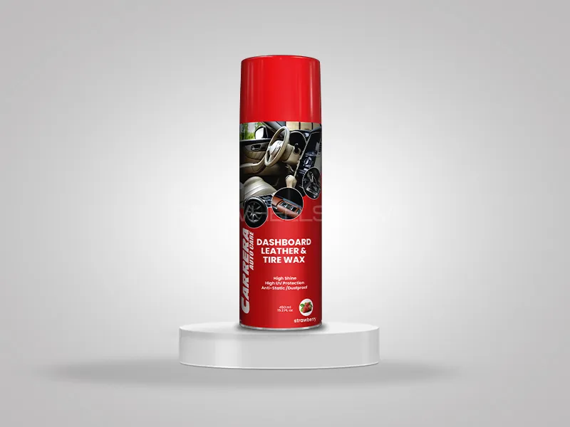 Carrera Car Dashboard Leather & Tire Wax 450ml Image-1