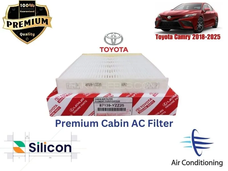 Toyota Corolla Camry 2018-2025 Premium Quality Cabin Filter - Imported Image-1