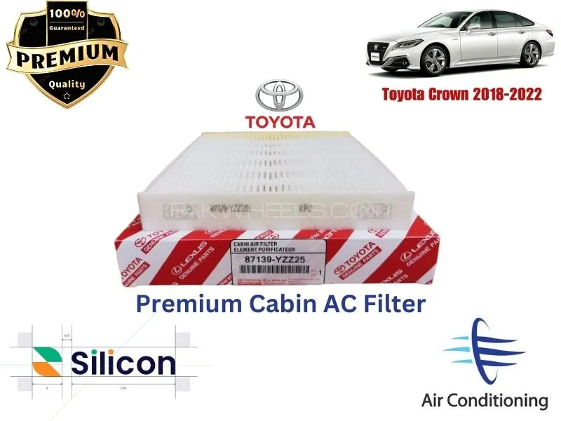 Toyota Crown 2008-2022 Premium Quality Cabin Filter - Imported Image-1