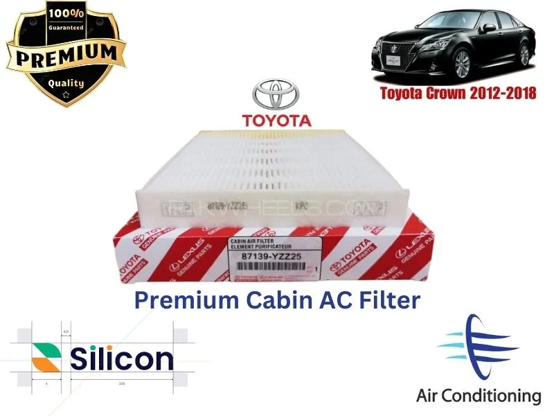 Toyota Crown 2012-2018 Premium Quality Cabin Filter - Imported
