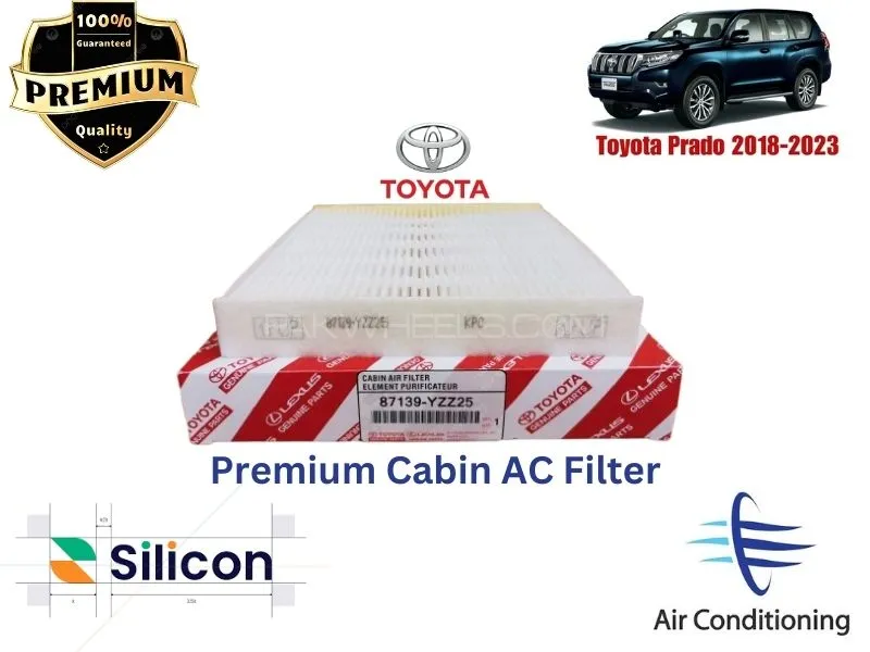 Toyota Prado 2018-2023 Premium Quality Cabin Filter - Imported Image-1