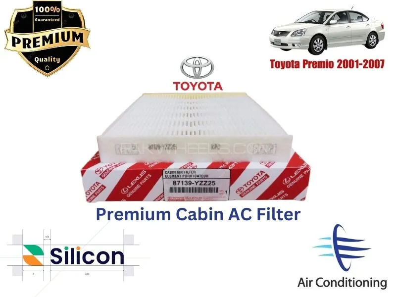 Toyota Premio 2001-2007 Premium Quality Cabin Filter - Imported Image-1