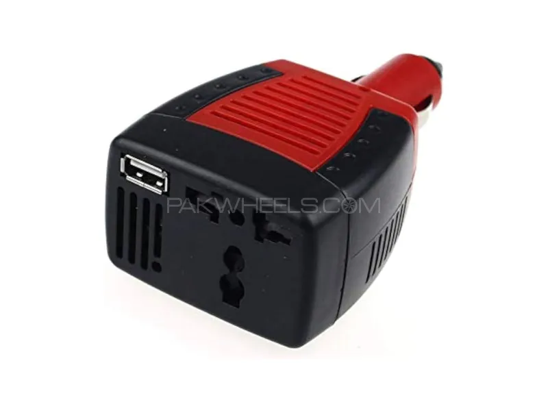 Cigarette Lighter Power Supply 75W 12V To DC 220V AC USB Charger Car Inverter Adapter Image-1