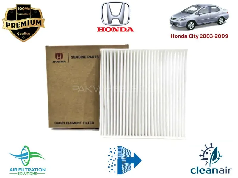 Honda City 2003-2009 Premium Quality Cabin Filter - Imported Image-1