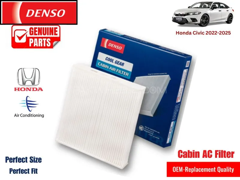 Honda Civic 2022-2025 Denso Genuine Cabin Filter - Honda OEM Quality