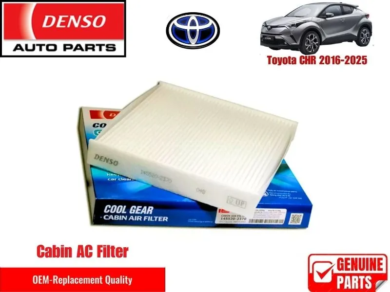 Toyota CHR 2016-2025 Denso Genuine Cabin Filter - Toyota OEM Quality Image-1