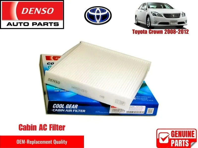 Toyota Crown 2008-2012 Denso Genuine Cabin Filter - Toyota OEM Quality Image-1