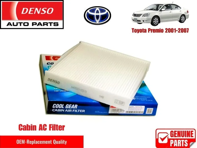 Toyota Premio 2001-2007 Denso Genuine Cabin Filter - Toyota OEM Quality Image-1