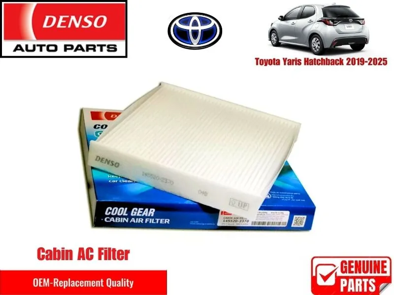 Toyota Yaris Hatchback 2019-2025 Denso Genuine Cabin Filter - Toyota OEM Quality Image-1
