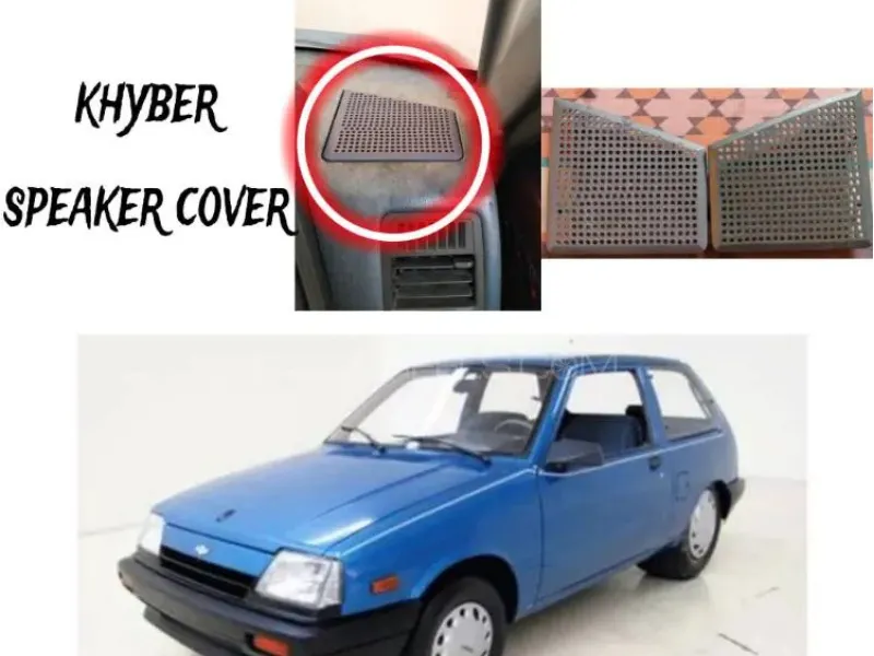 Suzuki Khyber Dashboard Speaker Plastic Cover Grill Set - 2 Pcs Image-1