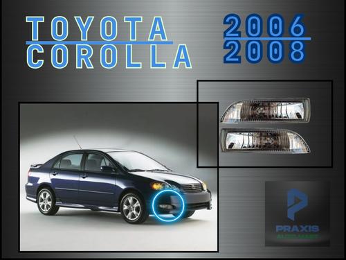 Toyota Corolla 2006-2008 Fog Light DLAA Anti Fog Bumper Light Set Toyota Corolla 2006-2008 Fog Light DLAA Anti Fog Bumper Light Set
