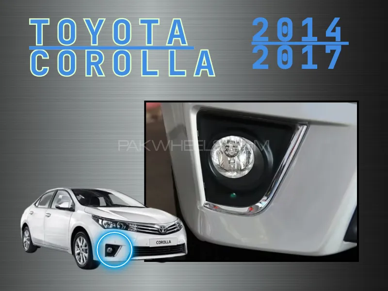 Fog Lights For Toyota Corolla 2014-2017 Image-1