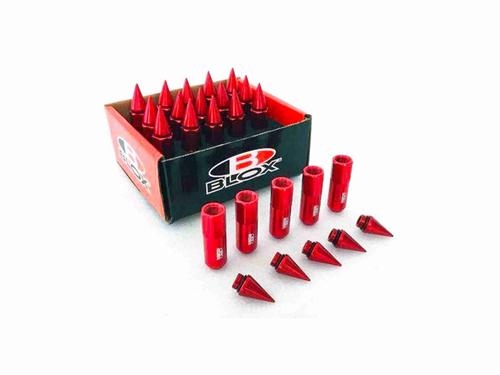 Blox 20Pcs M12x1.25 / M12X1.5 Racing Aluminium alloy Wheel Lug Nut Screw Spikes Wheel Nuts Style Blox 20Pcs M12x1.25 / M12X1.5 Racing Aluminium alloy Wheel Lug Nut Screw Spikes Wheel Nuts Style