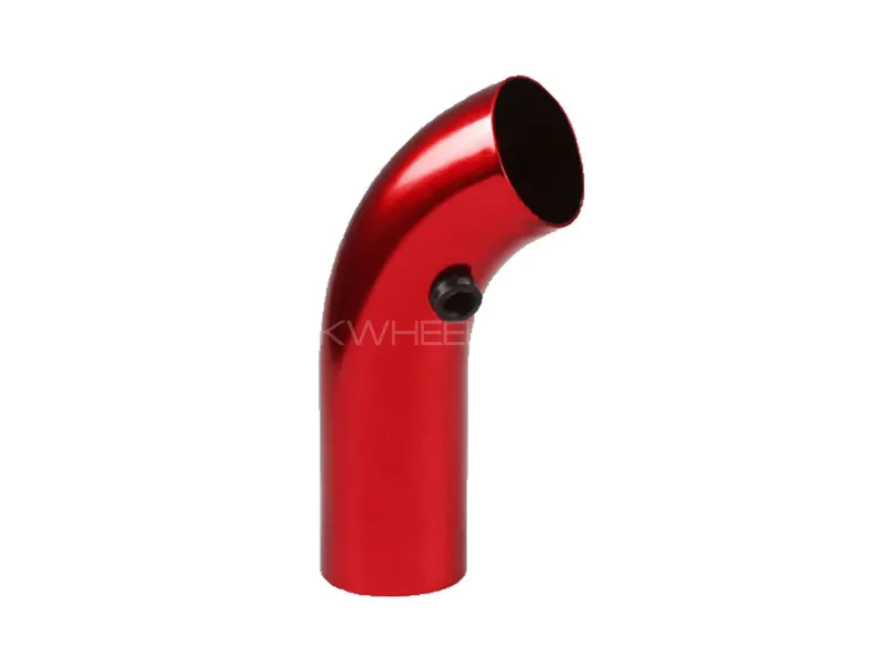 Universal Aluminium Induction Pipe (Red - 76mm) Image-1