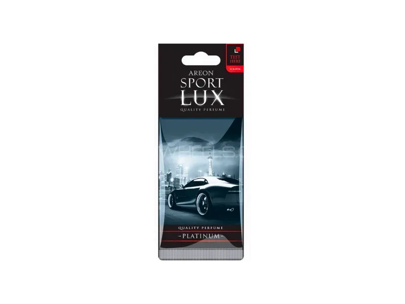Areon Sport Lux Car Air Freshner Platinum Image-1
