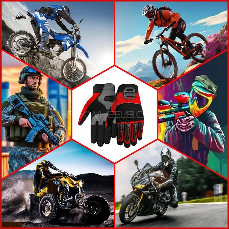 Motorcycle Gloves, Extreme L278 Image-1