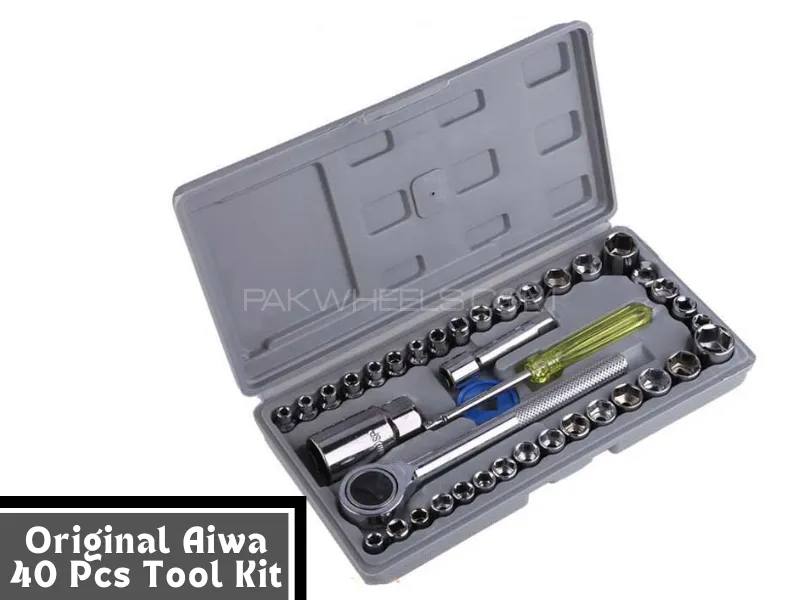 Socket Wrench Set 40 Pcs Tool Kit For Car Tool Screwdriver And Bit Ratchet Torque Quick Wrench Image-1