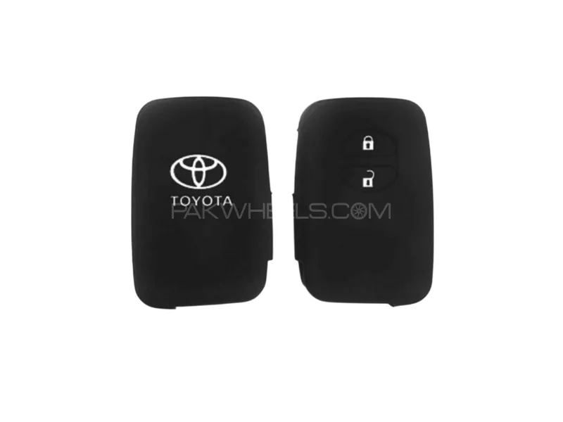 Toyota Aqua Silicone PVC Key Cover Image-1