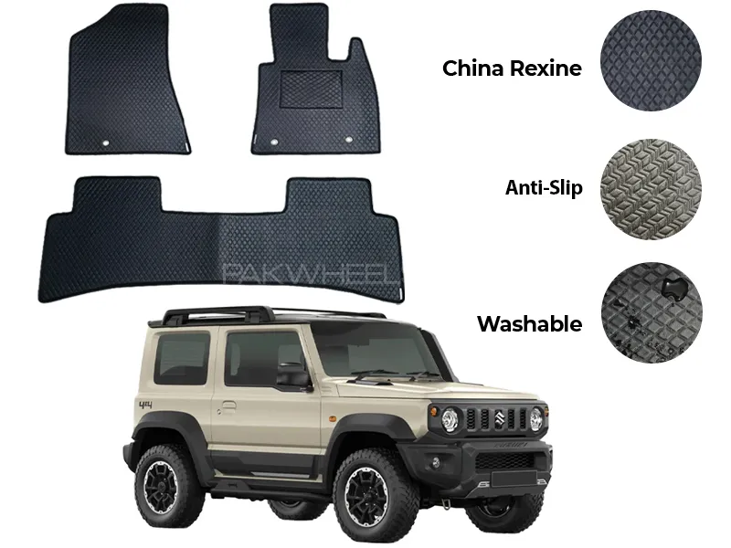 Suzuki Jimny China Rexine Floor Mat 4PCS - Model 2019-2025 Image-1